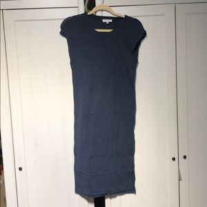 Aritzia midi dress with slit
